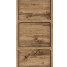 Schwebeboard >Livorno< in Wotan-Eiche - 90x66x20cm (BxHxT)