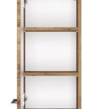 Schwebeboard >Livorno< in Wotan-Eiche - 90x66x20cm (BxHxT)
