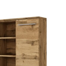 Schwebeboard >Livorno< in Wotan-Eiche - 90x66x20cm (BxHxT)
