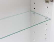 Spiegelschrank >Garda< in Weiß - 60x66x20cm (BxHxT)