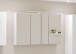 Spiegelschrank >Garda< in weiß - 100x66x20cm (BxHxT)