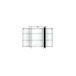 Spiegelschrank >Garda< in weiß - 100x66x20cm (BxHxT)