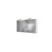 Spiegelschrank >Garda< in weiß - 120x66x20cm (BxHxT)