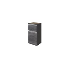 Unterschrank >Arezzo< in Eiche Rauchsilber Nachbildung - 40x79x35cm (BxHxT)