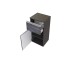 Unterschrank >Arezzo< in Eiche Rauchsilber Nachbildung - 40x79x35cm (BxHxT)
