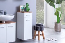 Unterschrank >Paris< in Weiß - 30x79x35cm...