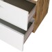Waschtisch-Set >Livorno< in Matt Weiß - 100x180x48cm (BxHxT)
