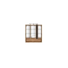 Waschtisch-Set >Livorno< in Matt Weiß - 60x180x48cm (BxHxT)