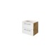 Waschtisch-Set >Livorno< in Matt Weiß - 60x180x48cm (BxHxT)