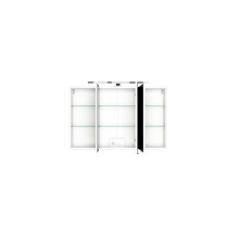 Waschtisch-Set >Pienza< in Matt Weiß aus MDF - 100x180x48cm (BxHxT)