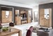 Schuhschrank >Leduc< in Kernbuche aus Massivholz - 66x112x40cm (BxHxT)