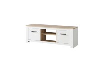 TV-Board >Chelles< in Weiß matt - 161,4x54,1x42,2cm (BxHxT)