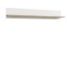 Wandboard >Chelles< in Weiß matt - 160x25,6x21,9cm (BxHxT)