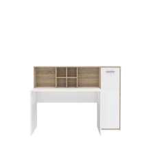 Schreibtisch >Eilat< in Sonoma-Eiche - 158x116x60cm (BxHxT)