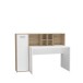 Schreibtisch >Eilat< in Sonoma-Eiche - 158x116x60cm (BxHxT)