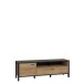TV-Board >Hialeah< in Riviera Eiche - 151,3x49,9x40,2cm (BxHxT)