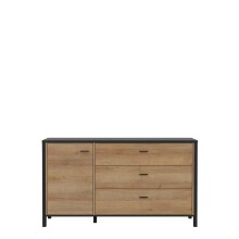 Sideboard >Hialeah< in Riviera Eiche -...