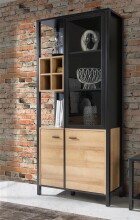 Vitrine >Hialeah< in Riviera Eiche -...