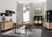Vitrine >Hialeah< in Riviera Eiche - 86,3x193,9x40,2cm (BxHxT)