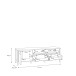 Wohnwand >Hialeah< in Riviera Eiche - 322,4x193,9x40,2cm (BxHxT)