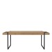 Esstisch >Hialeah< in Riviera Eiche - 166x76,9x90,2cm (BxHxT)