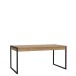 Esstisch >Hialeah< in Riviera Eiche - 166x76,9x90,2cm (BxHxT)