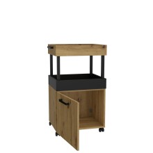 Barschrank >Hydra< in Artisan Eiche - 50,2x88,2x41,1cm (BxHxT)