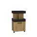 Barschrank >Hydra< in Artisan Eiche - 50,2x88,5x41,1cm (BxHxT)