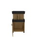 Barschrank >Hydra< in Artisan Eiche - 50,2x88,5x41,1cm (BxHxT)