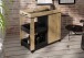 Barschrank >Hydra< in Artisan Eiche - 77,5x88,5x42cm (BxHxT)