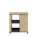 Barschrank >Hydra< in Artisan Eiche - 77,5x88,5x42cm (BxHxT)