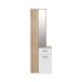Kompaktgarderobe >Lokri< in Sonoma-Eiche - 64,2x196x34,1cm (BxHxT)