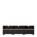 TV-Board >Limnos< in Schwarzeiche - 161,6x48,5x41,3cm (BxHxT)