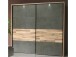 Schwebetürenschrank >Rhodos< in Stabeiche - 231,1x215,9x61,2cm (BxHxT)