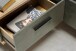 Bett >Rhodos< in Stabeiche - 296,5x120x209,9cm (BxHxT)
