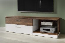 TV-Board >Rafina< in Bakersfield Walnuss -...