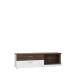 TV-Board >Rafina< in Bakersfield Walnuss - 160,4x47,2x42cm (BxHxT)