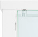 Glasvitrine >OPTIMA< in Weiß - 58x172x32cm (BxHxT)