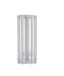 Eckvitrine >TRIO< in Weiß - 71x172x50cm (BxHxT)