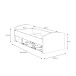 Bett >Vyronas< in Old Wood Vintage - 96x65x206,4cm (BxHxT)