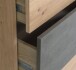 Kommode >Salford< in Artisan Eiche - 124,9x95,9x41,3cm (BxHxT)