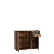 Kommode >Tembi< in Old Wood Vintage - 108,8x85,5x34,8cm (BxHxT)