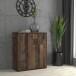Kommode >Tembi< in Old Wood Vintage - 73,7x85,5x34,8cm (BxHxT)