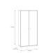 Aktenschrank >Tembi< in Artisan Eiche - 73,7x149,5x34,8cm (BxHxT)