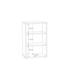 Regal >Tembi< in Artisan Eiche - 54x85,5x34,8cm (BxHxT)