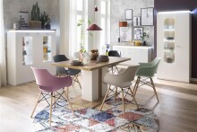 Sideboard >Chalki< in Weiß - 156x83x44cm (BxHxT)
