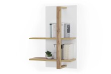 Wandregal >Chalki< in Weiß - 67x96x25cm (BxHxT)