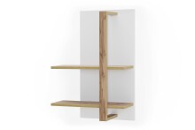 Wandregal >Chalki< in Weiß - 67x96x25cm (BxHxT)
