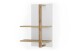 Wandregal >Chalki< in Weiß - 67x96x25cm (BxHxT)