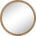 Wandspiegel >Anacortes< in Eiche aus Massivholz,Spiegelglas - 40x40cm (BxT)